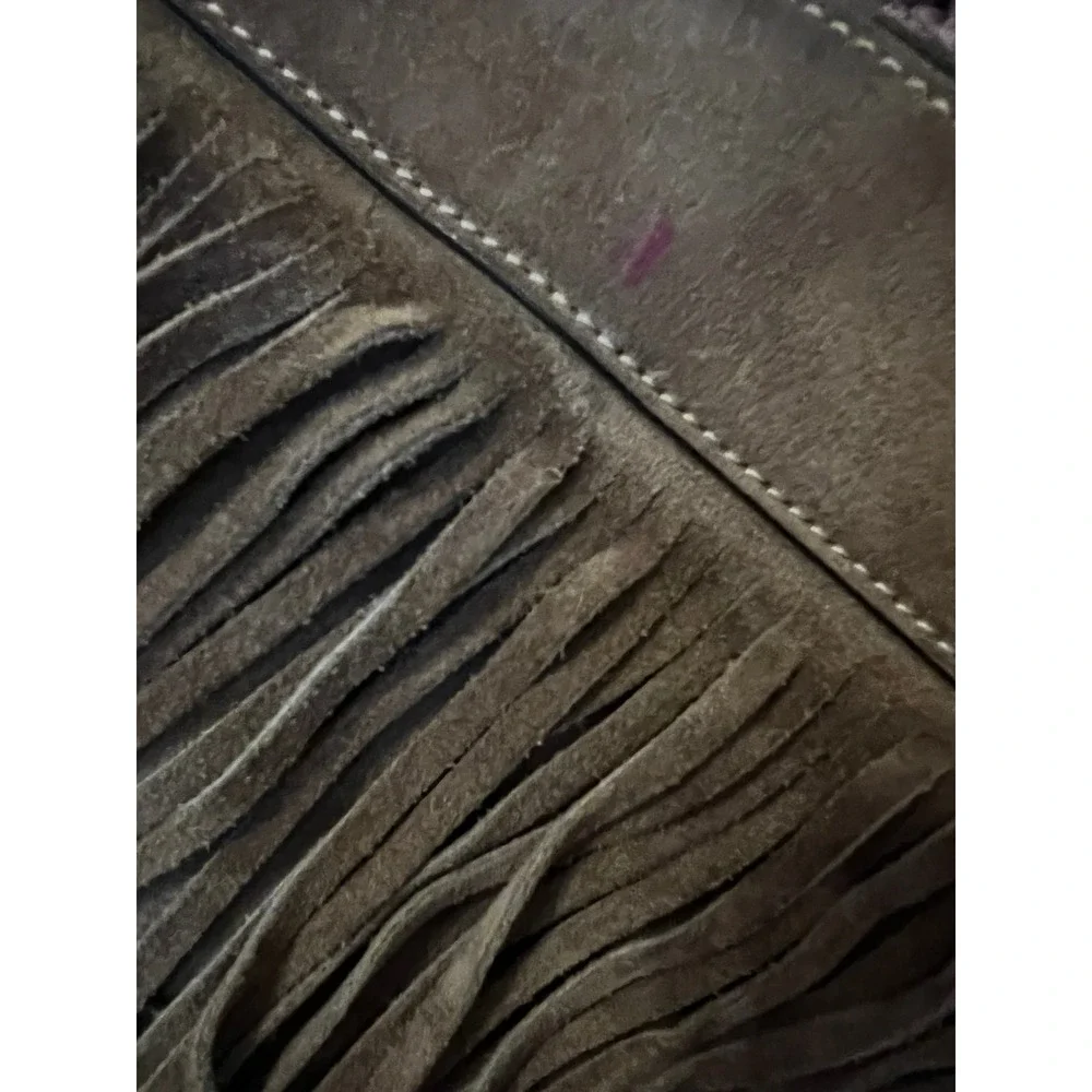 Michael Kors Suede Layered Fringe handbag